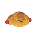 Sausage Bun Sticker