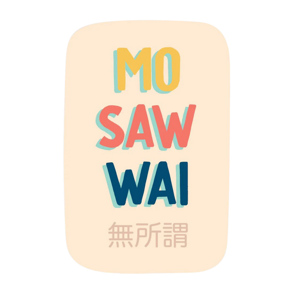 Mo saw wai vinyl sticker