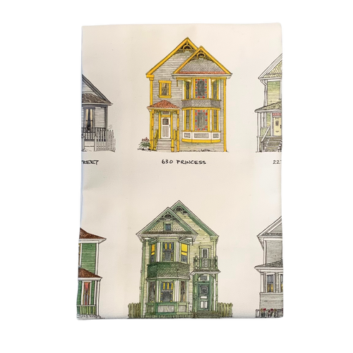 Fred John Strathcona Homes Tea Towel 1
