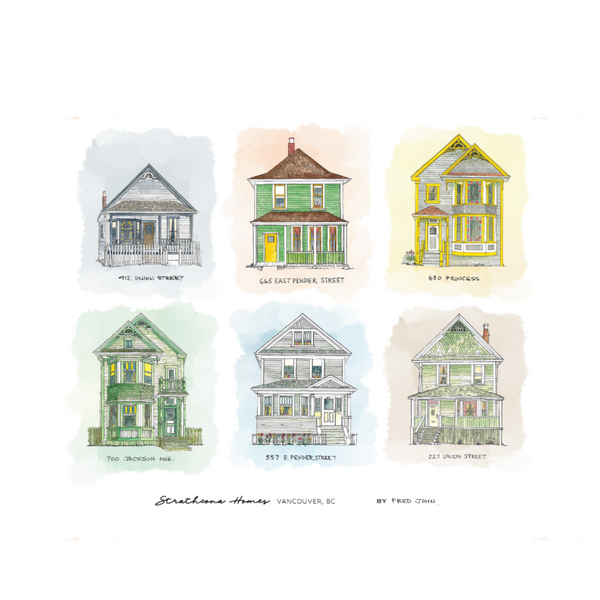Fred John Strathcona Homes Print 1