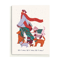 "Let It Snow" Holiday Card