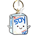 Soy Milk Acrylic Keychain