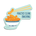 Cheetos and Chopsticks Magnet