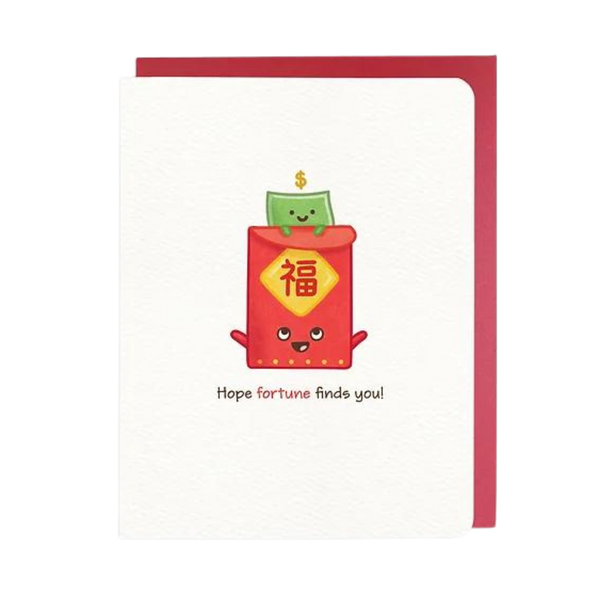 Hope Fortune Finds You Card
