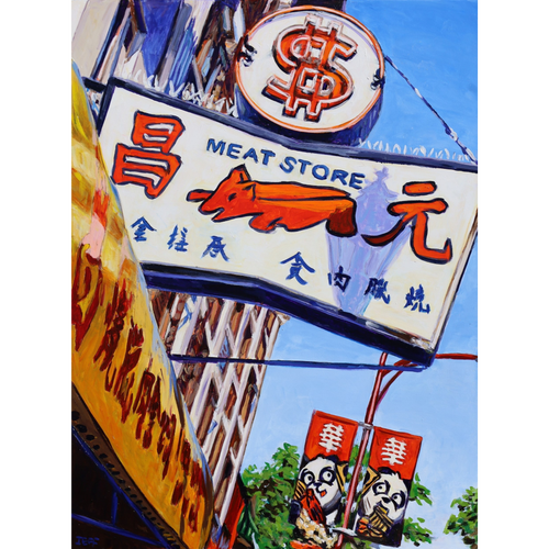 Dollar Meat Store Print