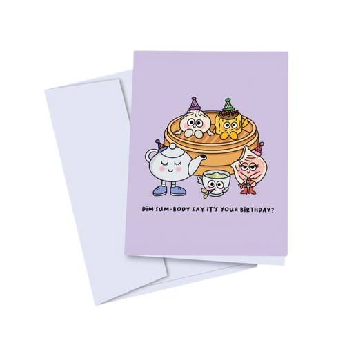 Dim Sum Party Card