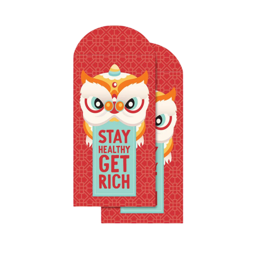Stay Healthy Get Rich Envelope