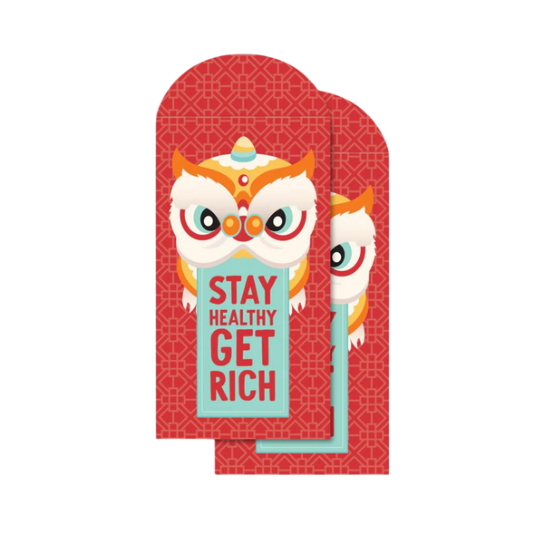 Stay Healthy Get Rich Envelope