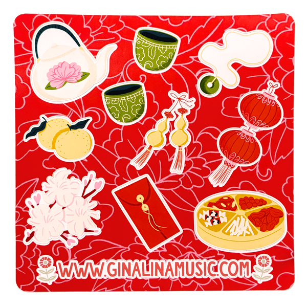Grandmother's Chair Sticker Sheet