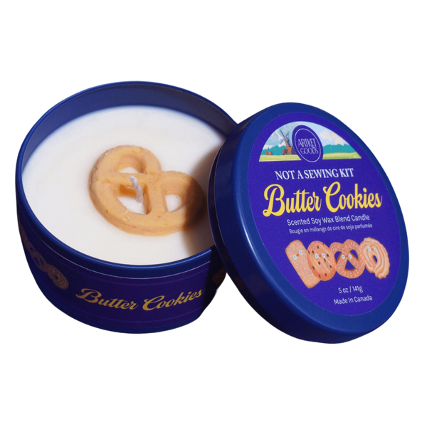 Not A Sewing Kit Butter Cookies Scented Soy Wax Blend Candle