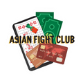 Asian fight club vinyl sticker