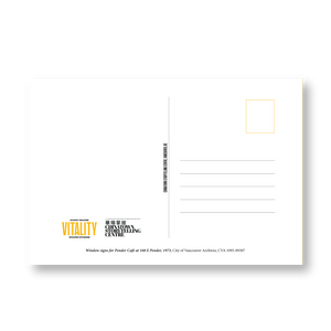 Pender Café Postcard