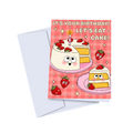 Strawberry Cake Card