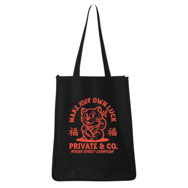 Lucky Cat Tote Bag