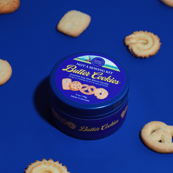 Not A Sewing Kit Butter Cookies Scented Soy Wax Blend Candle