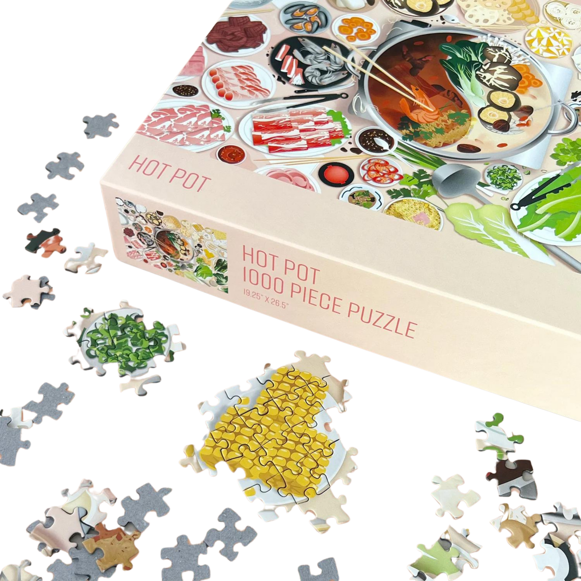 Hot Pot Jigsaw Puzzle (1000 pcs)