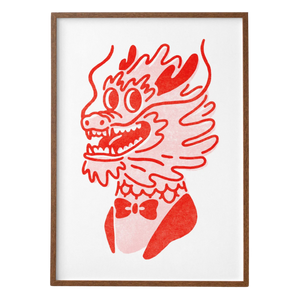 Mr. Dragon Print