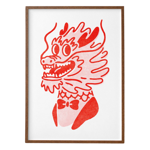 Mr. Dragon Print