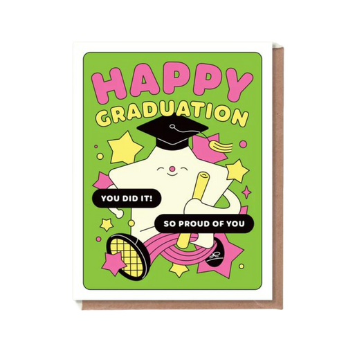 Happy Graduation Greeting Card