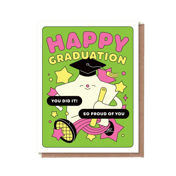 Happy Graduation Greeting Card