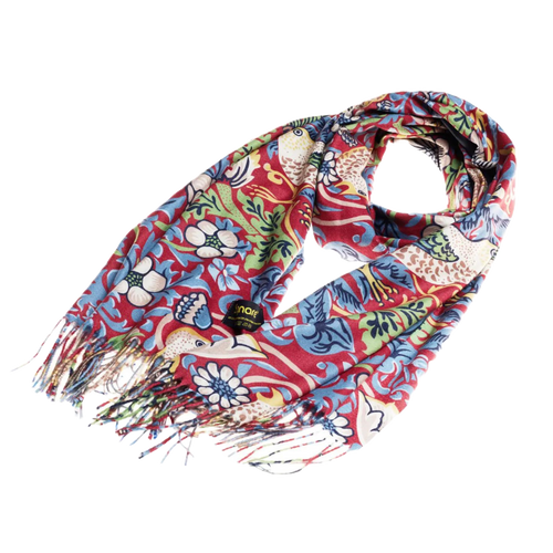 William Morris Strawberry Thief Art Pashmina