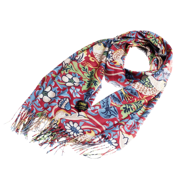 William Morris Strawberry Thief Art Pashmina