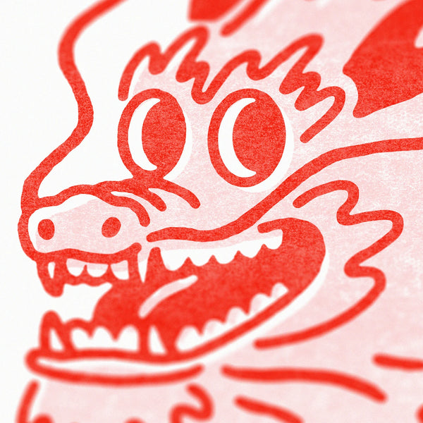 Mr. Dragon Print