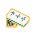 Mahjong Pong Vinyl Sticker