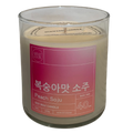 Korean Peach Soju Soy Wax Candle