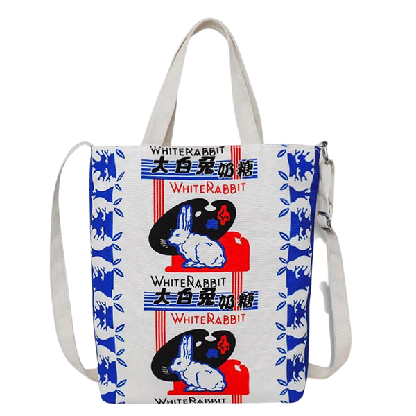 White Rabbit Tote Bag