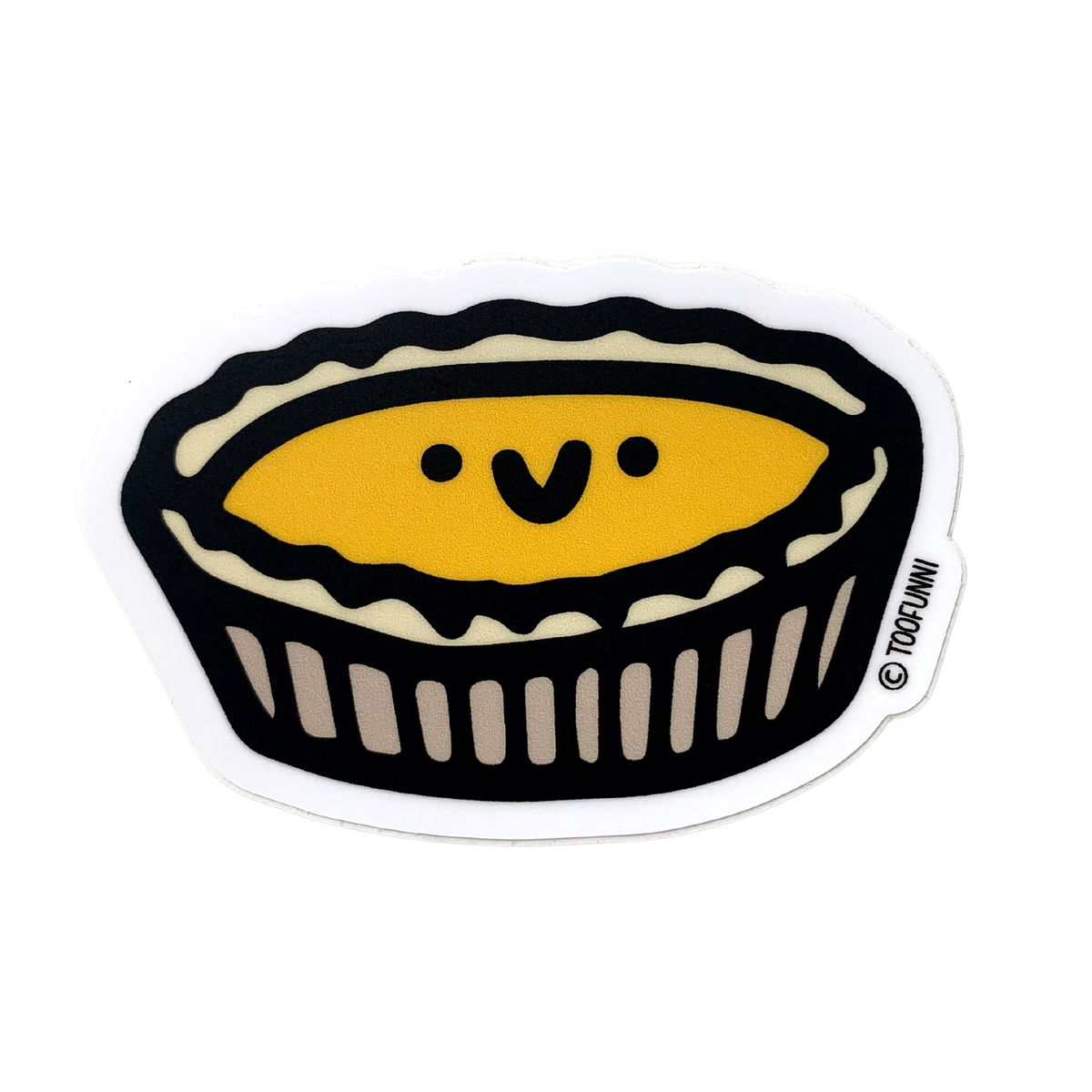 Egg Tart Vinyl Sticker– Foo Hung Curios