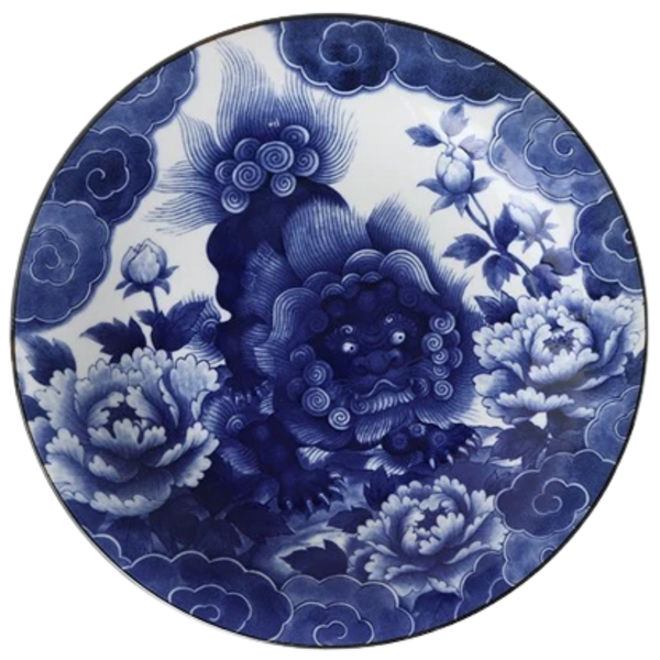 Foo Dogs 11" Plate