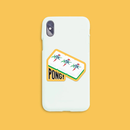 Mahjong Pong Vinyl Sticker