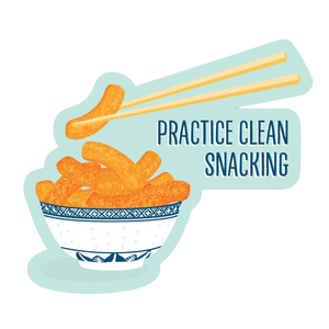 Cheetos & Chopsticks Vinyl Sticker