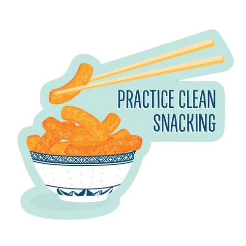 Cheetos & Chopsticks Vinyl Sticker