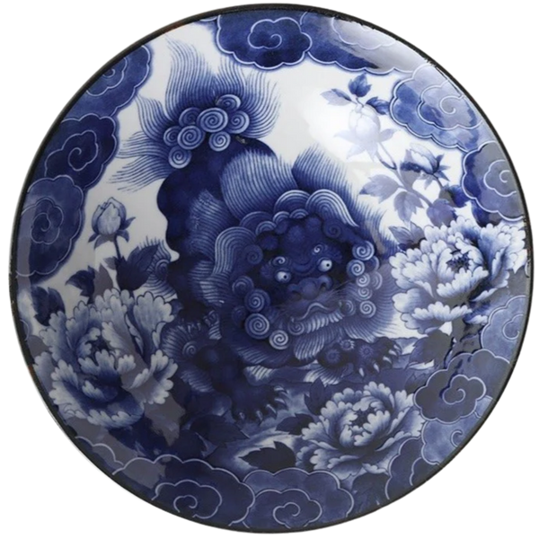 Foo Dogs 9.75" Serving Bowl