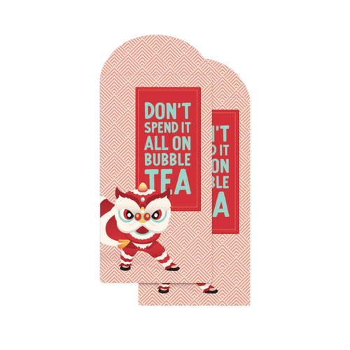 Don't Spend It All On Bubble Tea Envelope