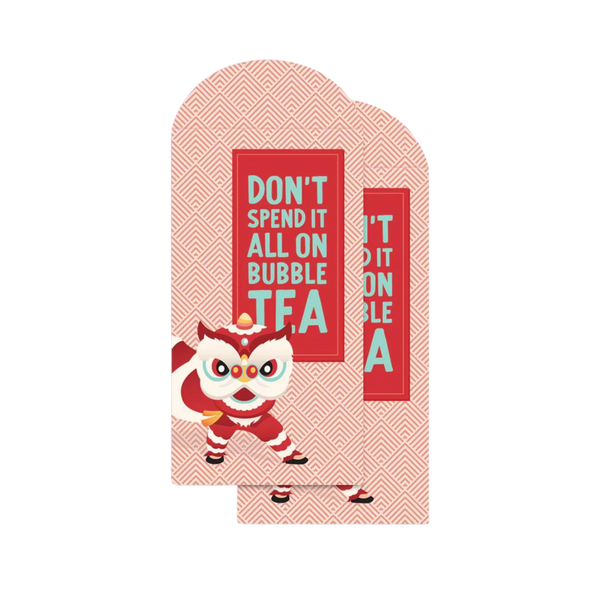 Don't Spend It All On Bubble Tea Envelope
