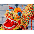 New Year Dragon Dance Print
