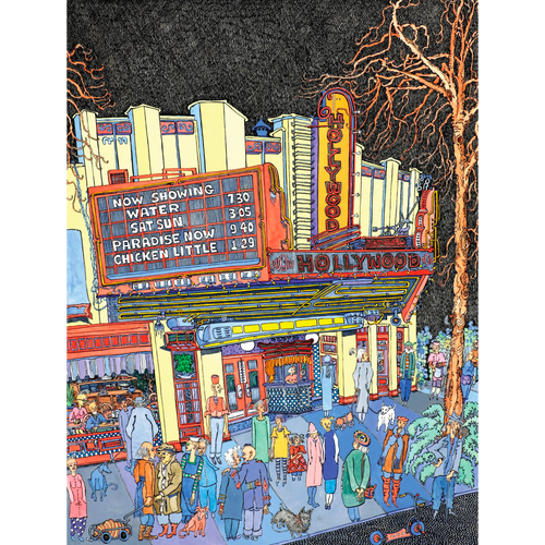Hollywood Theatre Print