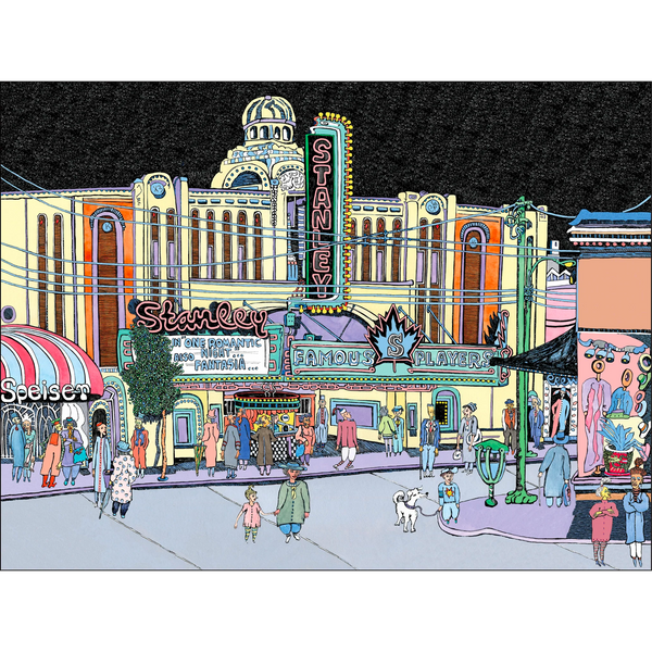 Stanley Theatre Greeting Card
