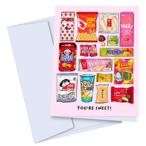 Asian Snacks Card