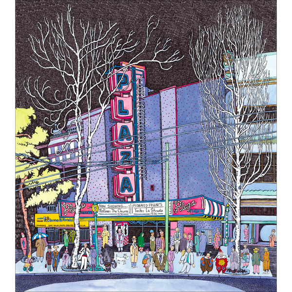 Plaza Theatre Greeting Card