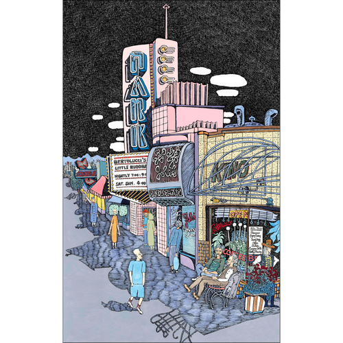 Park Theatre Greeting Card