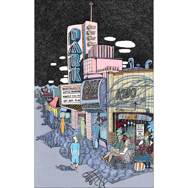 Park Theatre Greeting Card