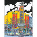 Vogue Theatre Greeting Card
