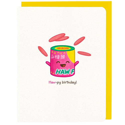 Haw-py Birthday Card