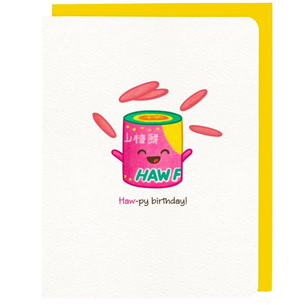 Haw-py Birthday Card