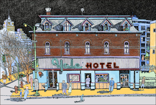 Yale Hotel Greeting Card